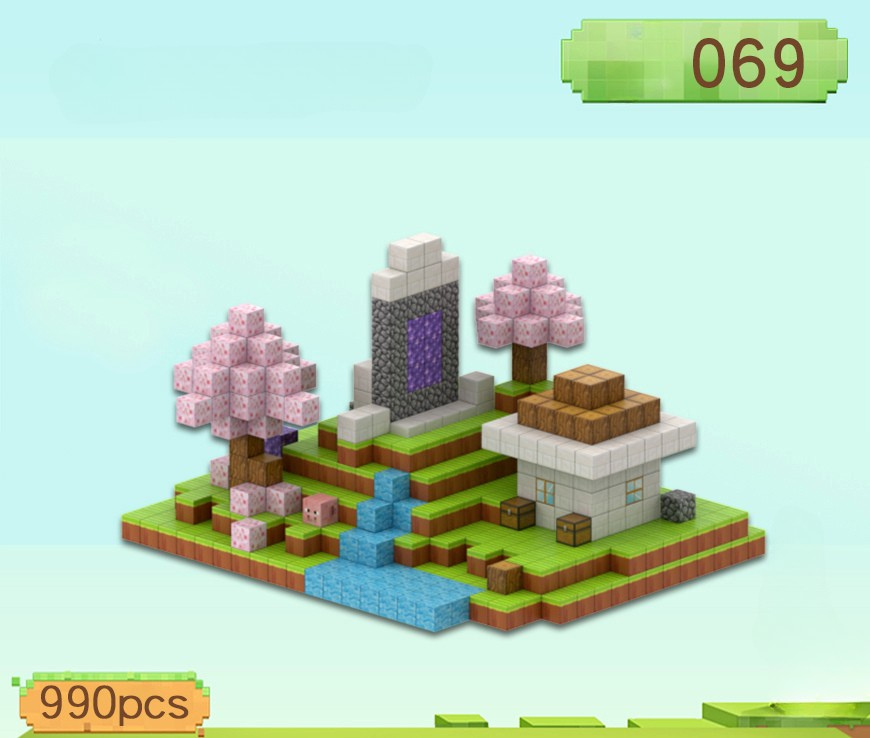 T069 - Mini World - 990pcs