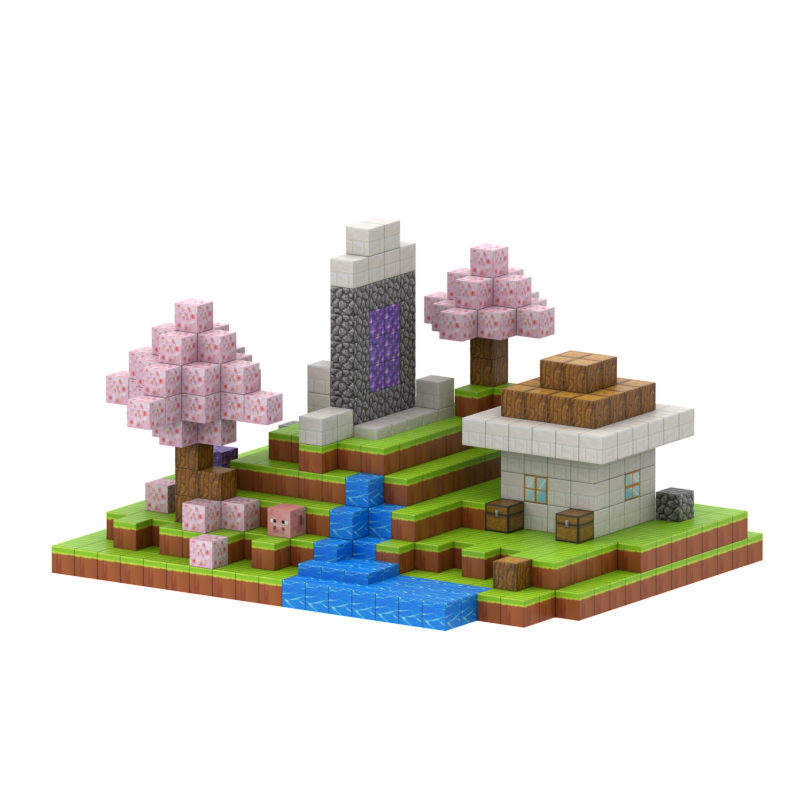 T069 - Mini World - 990pcs