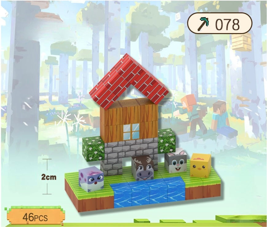 T078 - Small Chalet - 46 pcs