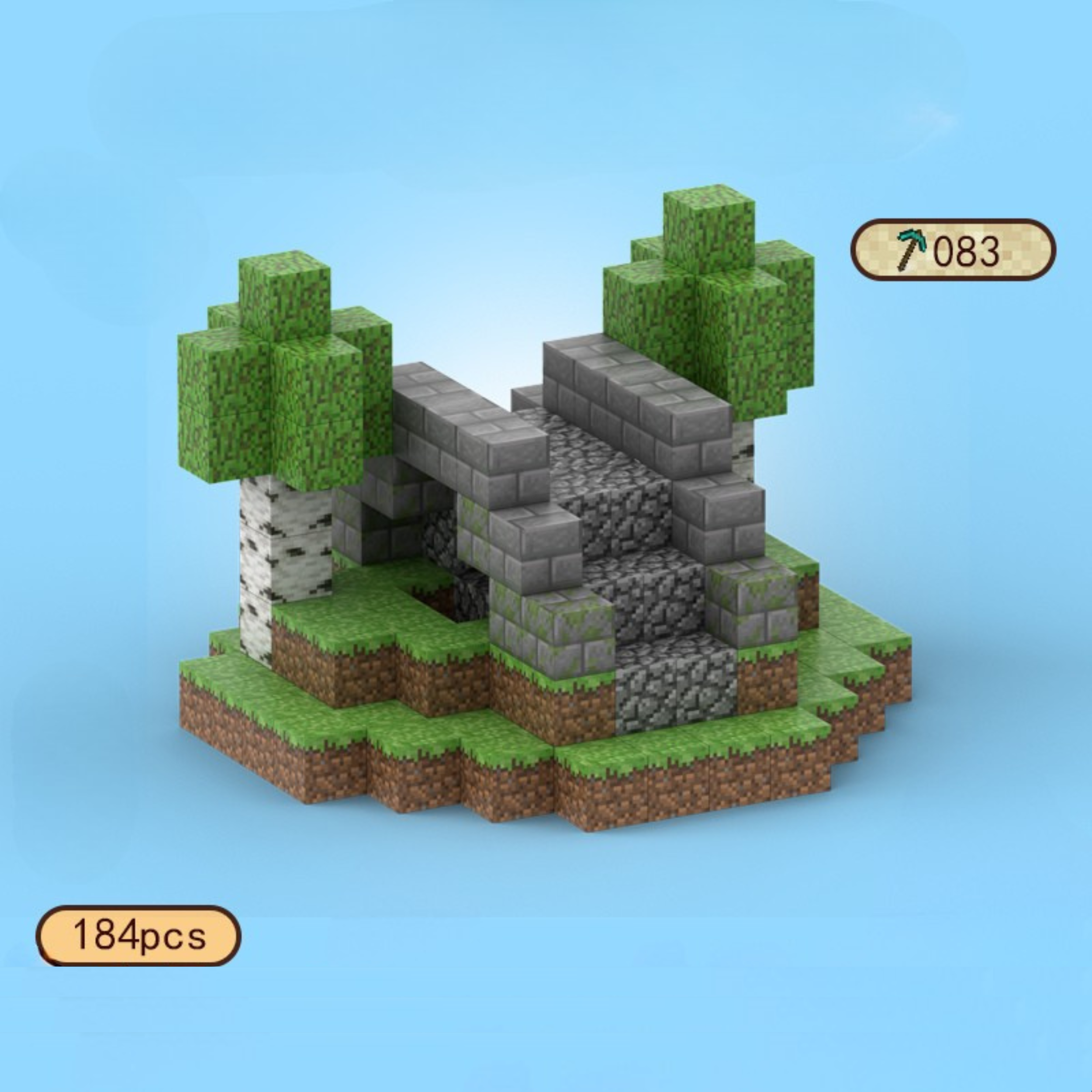 T083 - Stone Bridge - 184pcs
