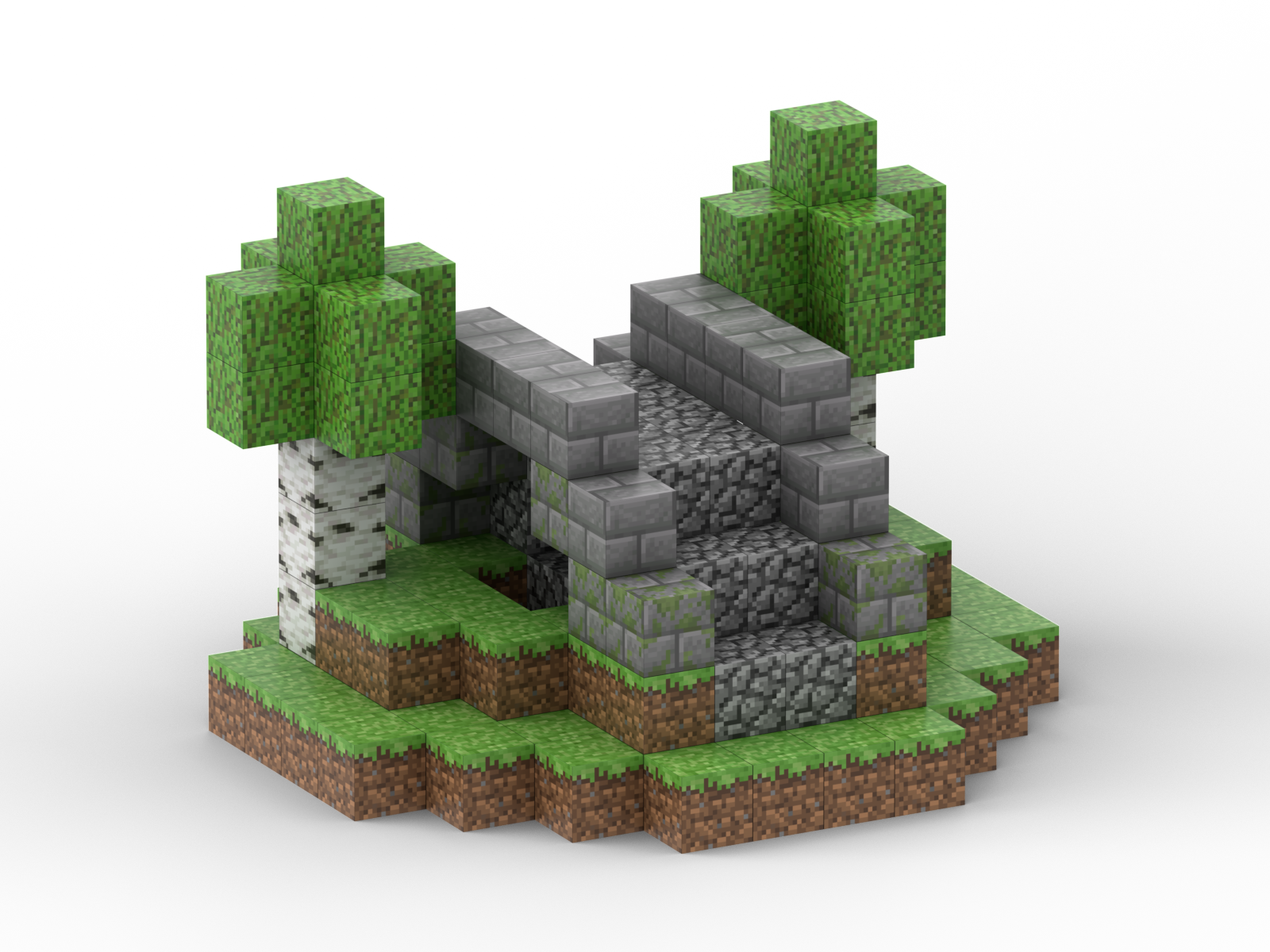 T083 - Stone Bridge - 184pcs