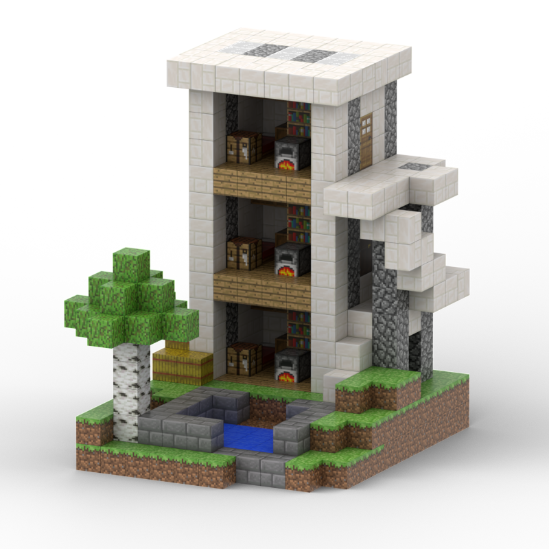 T100 - Modern Building - 538 pcs