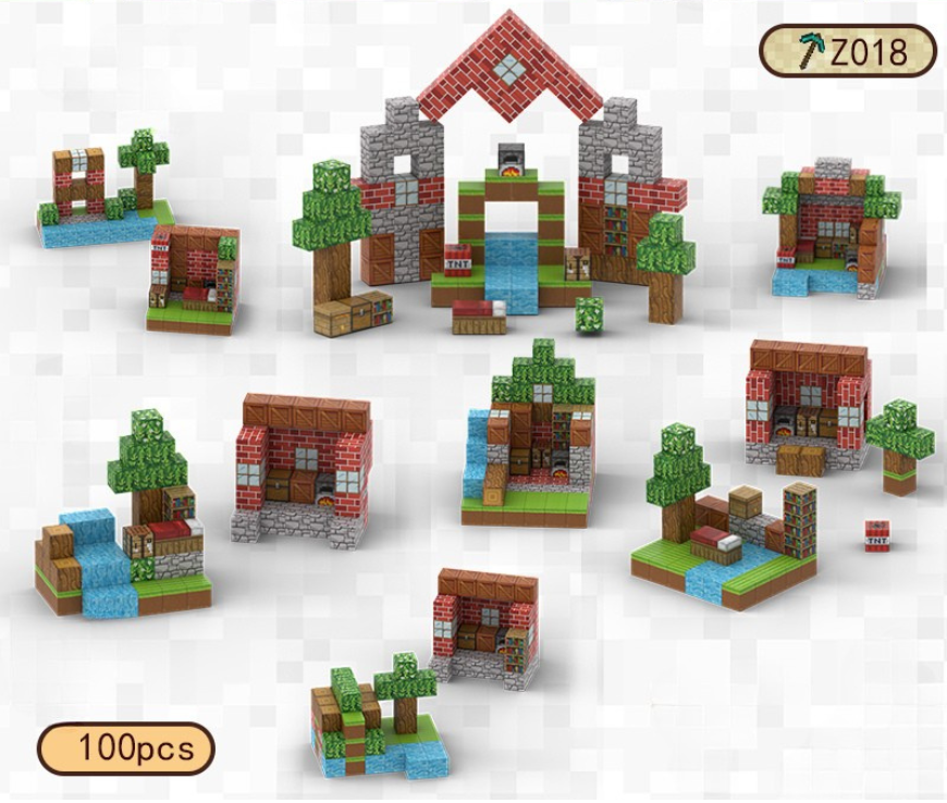 Z018 - Village Kit - 100 pcs