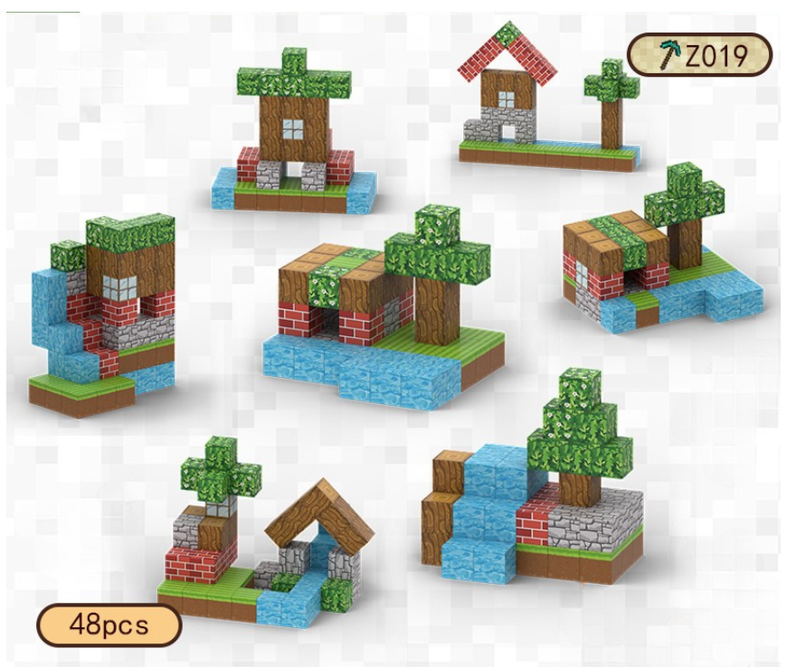 Z019 - Forest House Kit- 48pcs