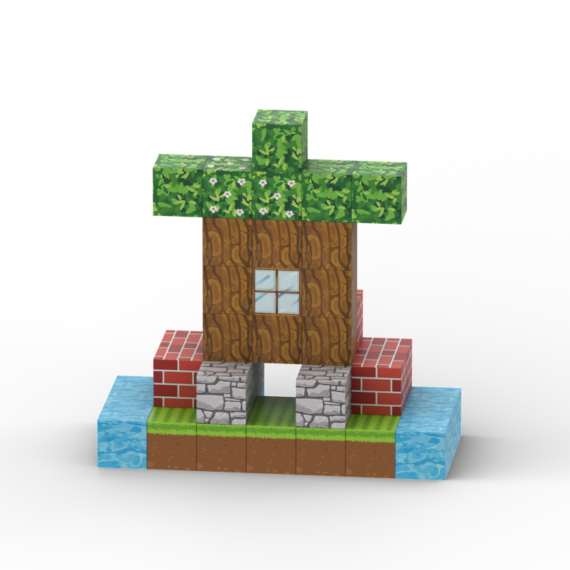 Z019 - Forest House Kit- 48pcs