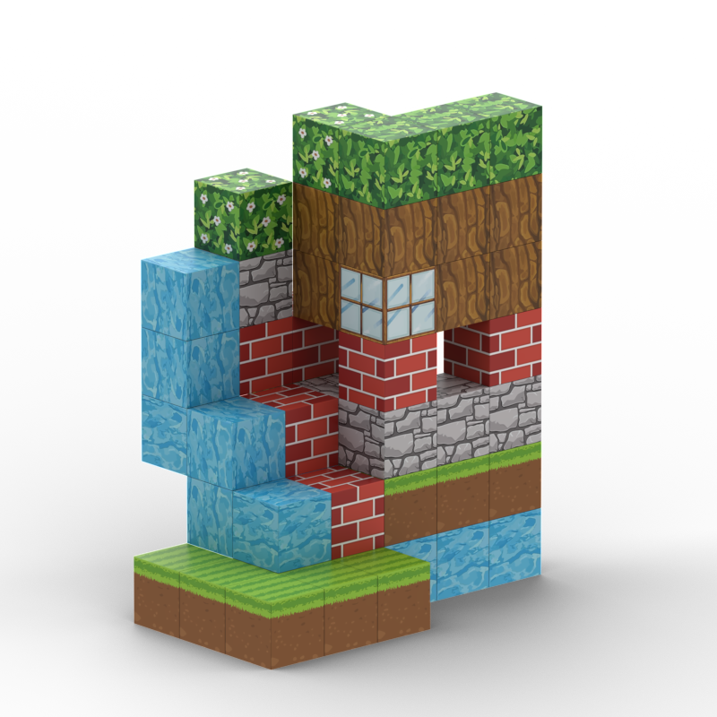 Z019 - Forest House Kit- 48pcs