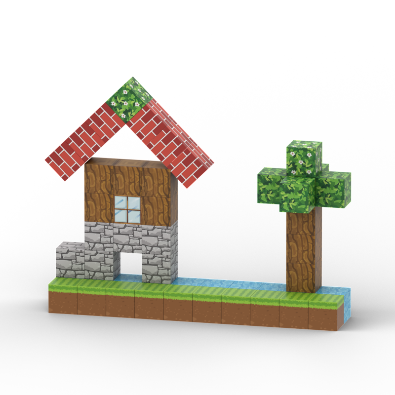 Z019 - Forest House Kit- 48pcs